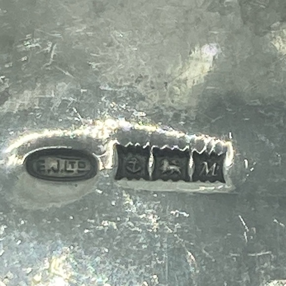 Vtg E.J LTD Sterling & Enamel Lincoln Souvenir Spoon Collectible 4.3” - Picture 4 of 5